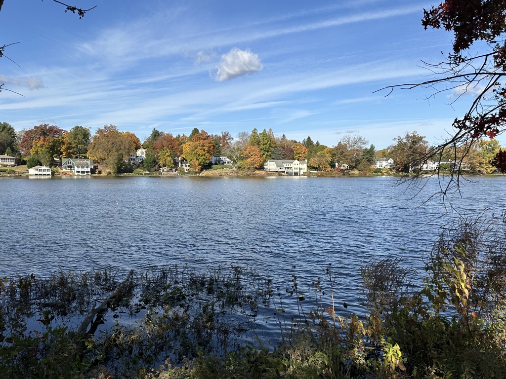 Lake Carnegie as seen from the Delaware and Raritan Canal State Park