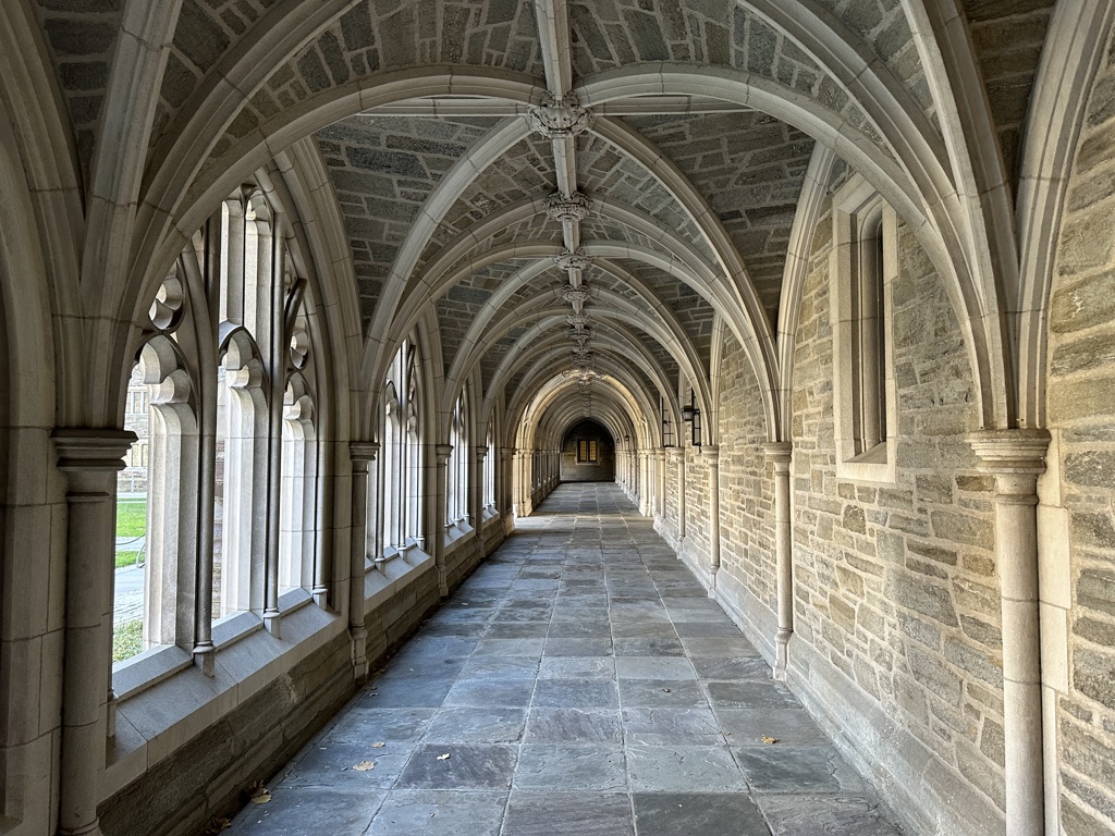 Hallways at Rockefeller College