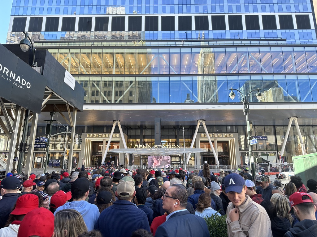 Trump at Madison Square Garden